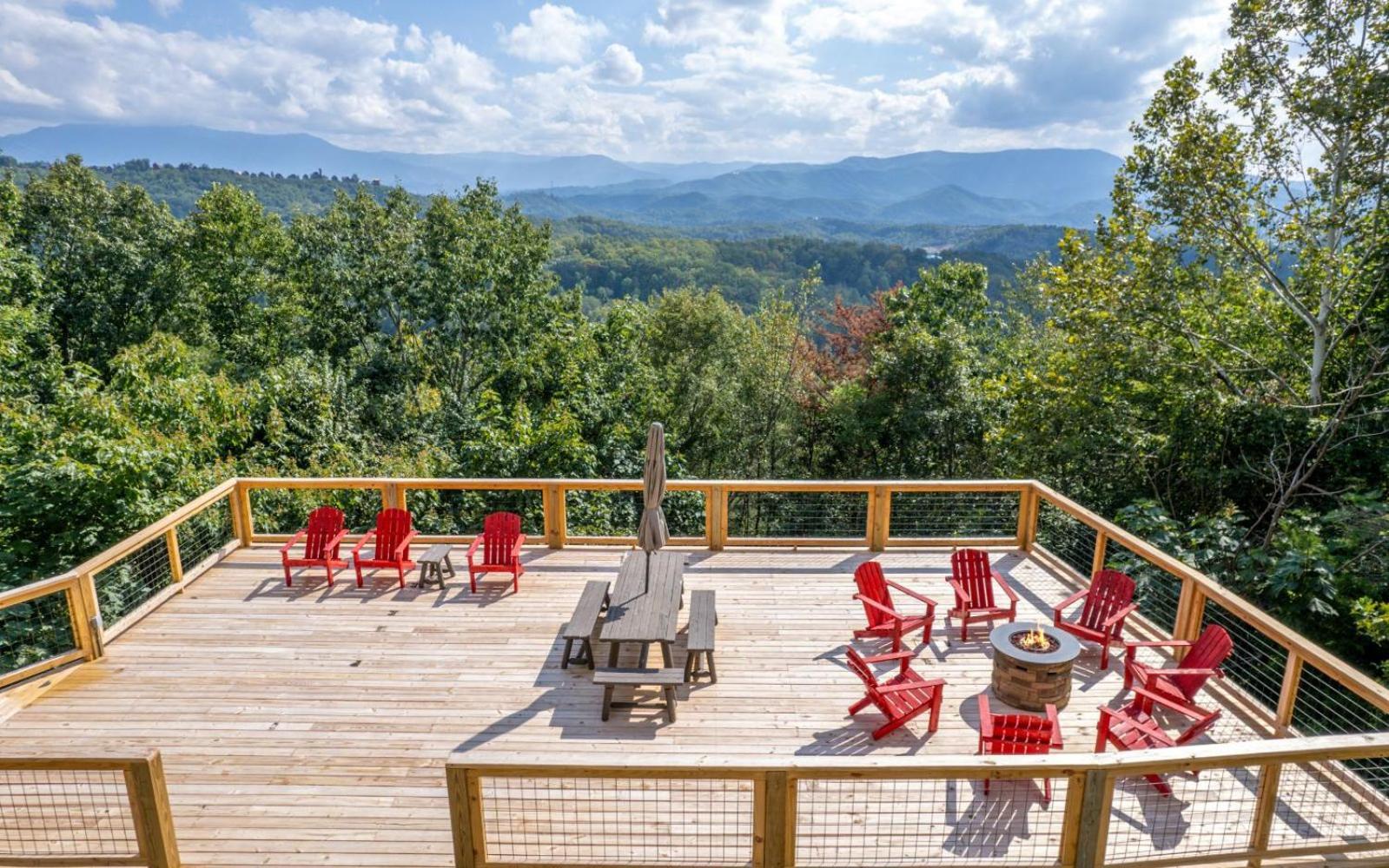 Smoky View Top Shelf Villa Pigeon Forge Exterior photo