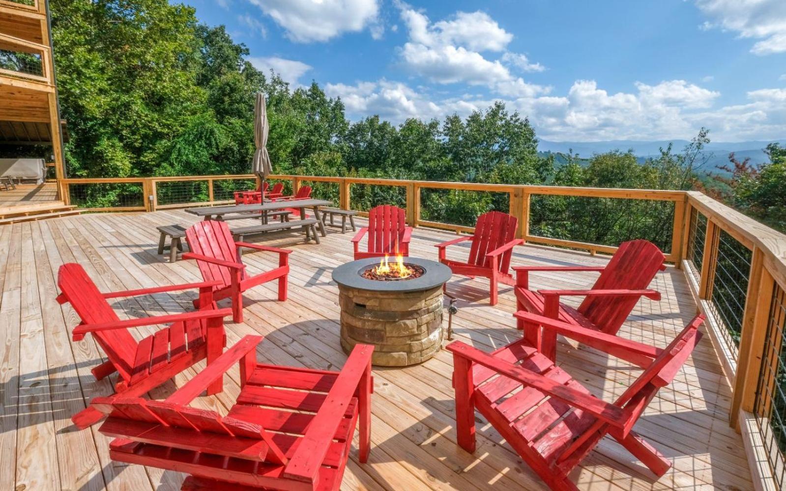 Smoky View Top Shelf Villa Pigeon Forge Exterior photo